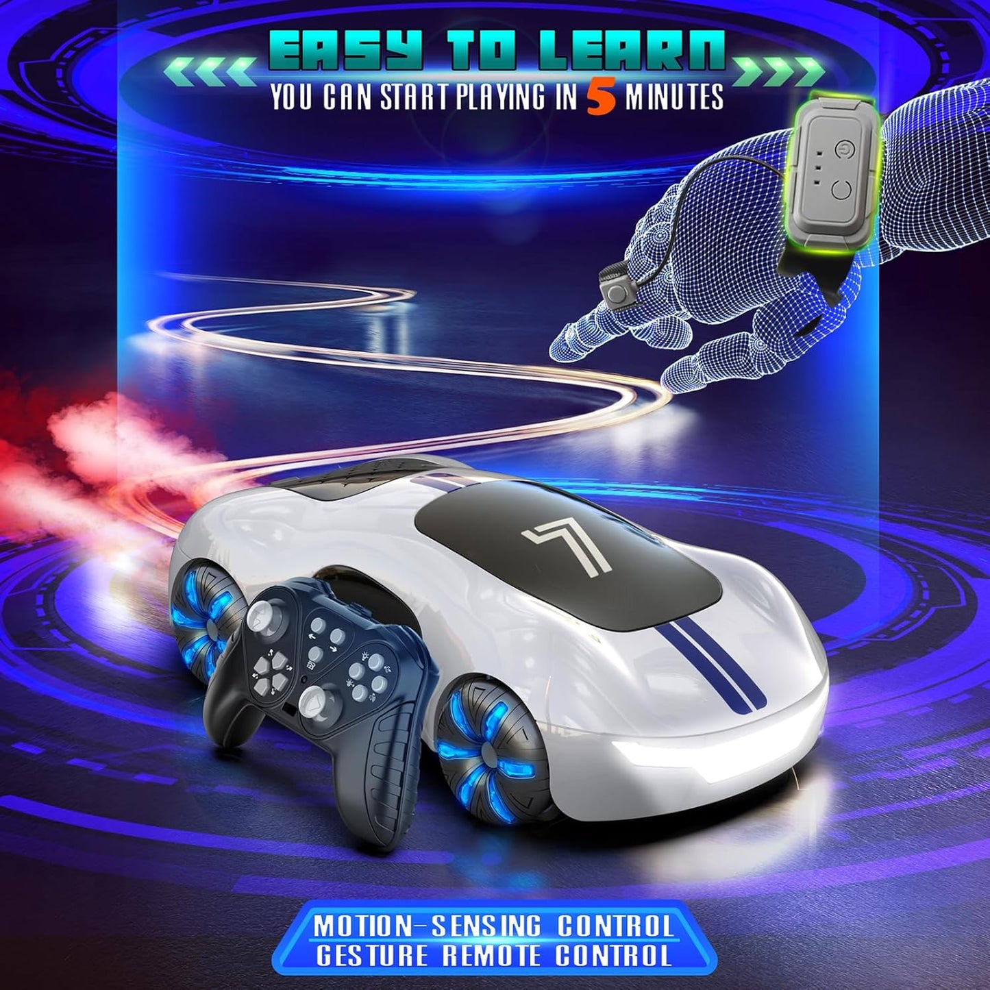 Gesture Sensing Remote Control Car